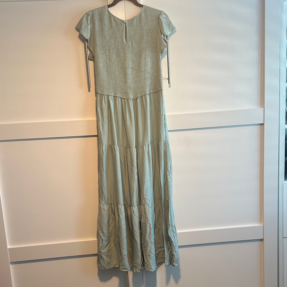 Zesica Mint Green Ruffle Sleeve Dress, brand new! - Picture 6 of 6